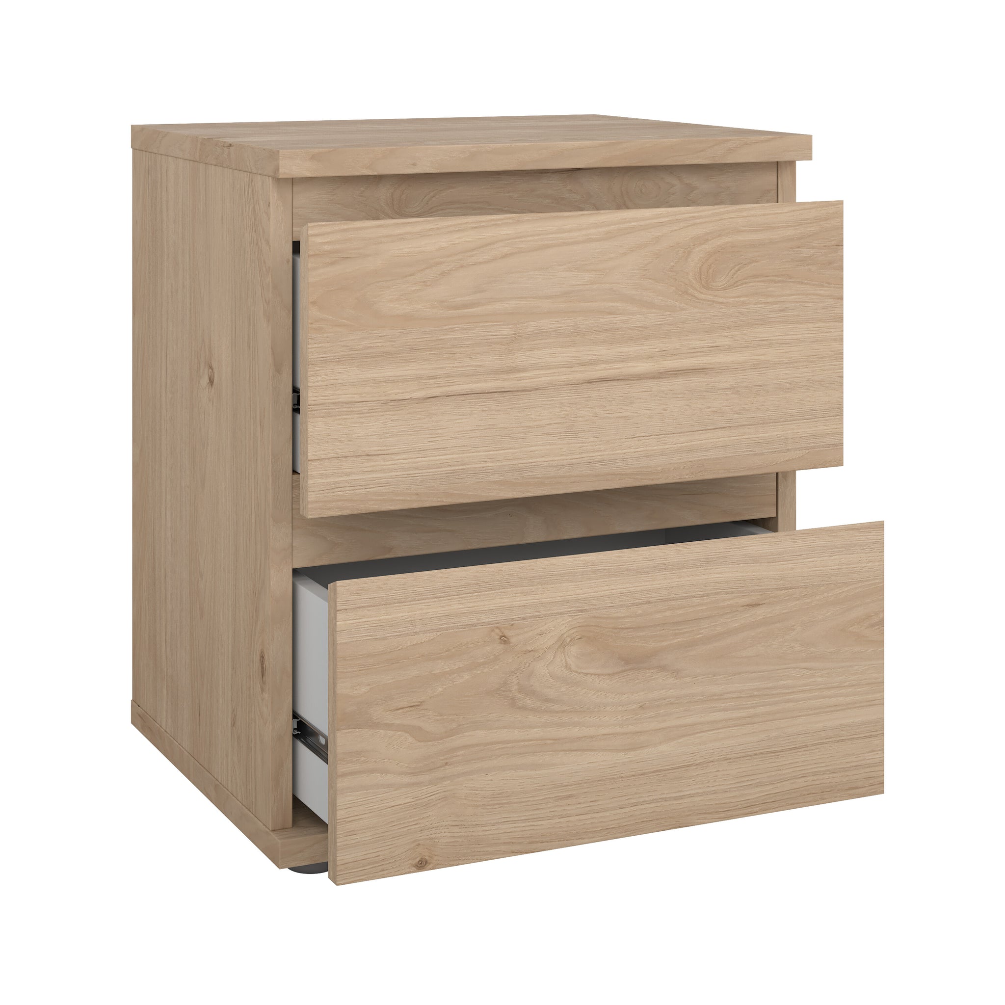 DUSKA | שידת לילה 40/34 ס"מ, עם 2 מגירות - KUALA