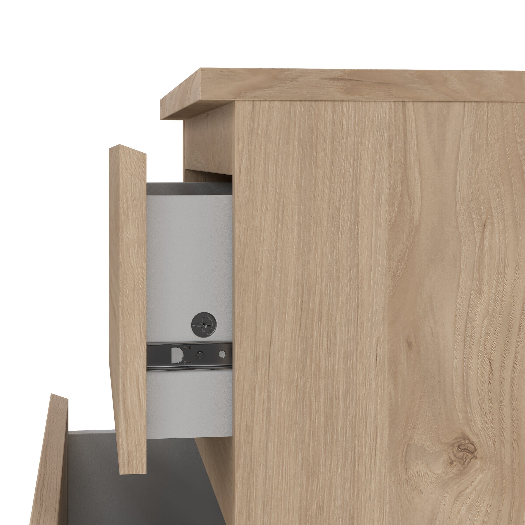 DUSKA | שידת לילה 40/34 ס"מ, עם 2 מגירות - KUALA