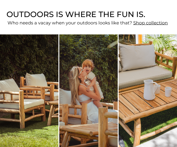 outdoors is where the fun is. who needs a vacay when your outdoors looks like that? shop collection