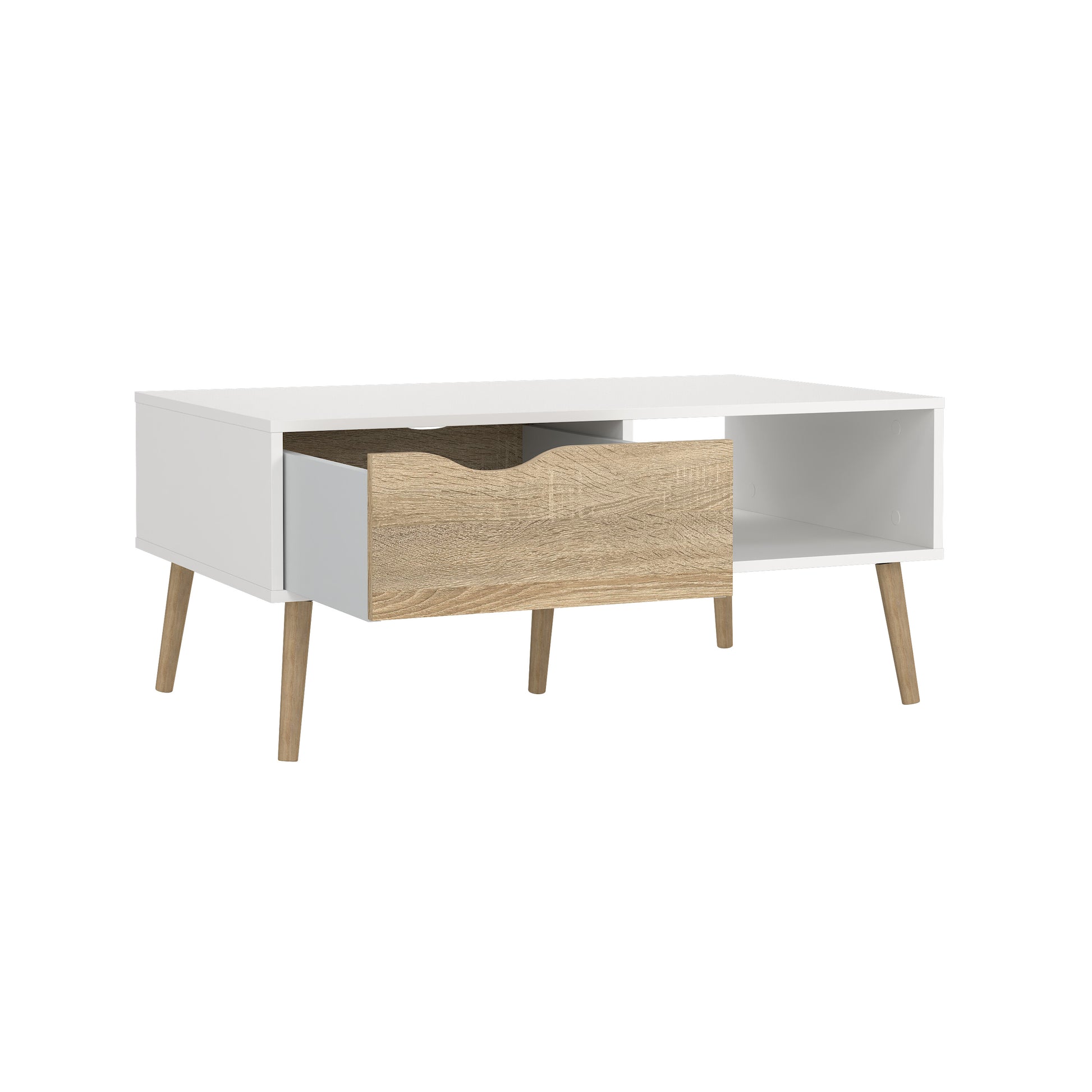 TORTI | שולחן סלון מלבני ממלמין, 100/60 ס"מ - KUALA
