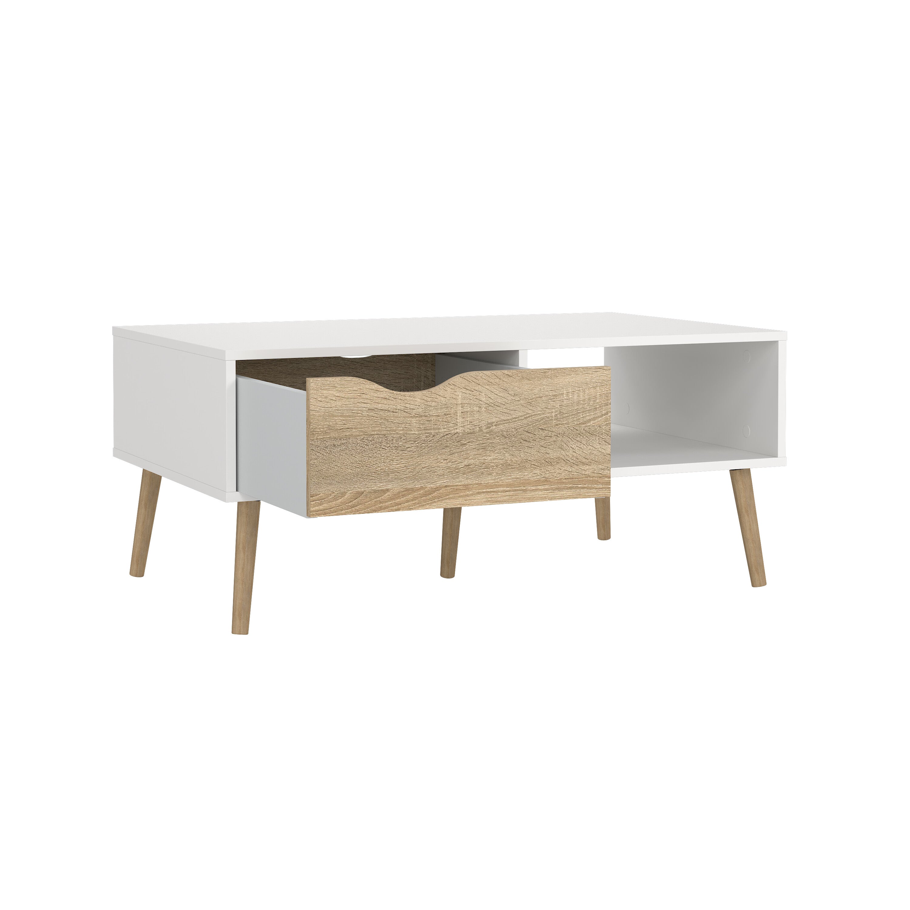 TORTI | שולחן סלון מלבני ממלמין, 100/60 ס"מ - KUALA