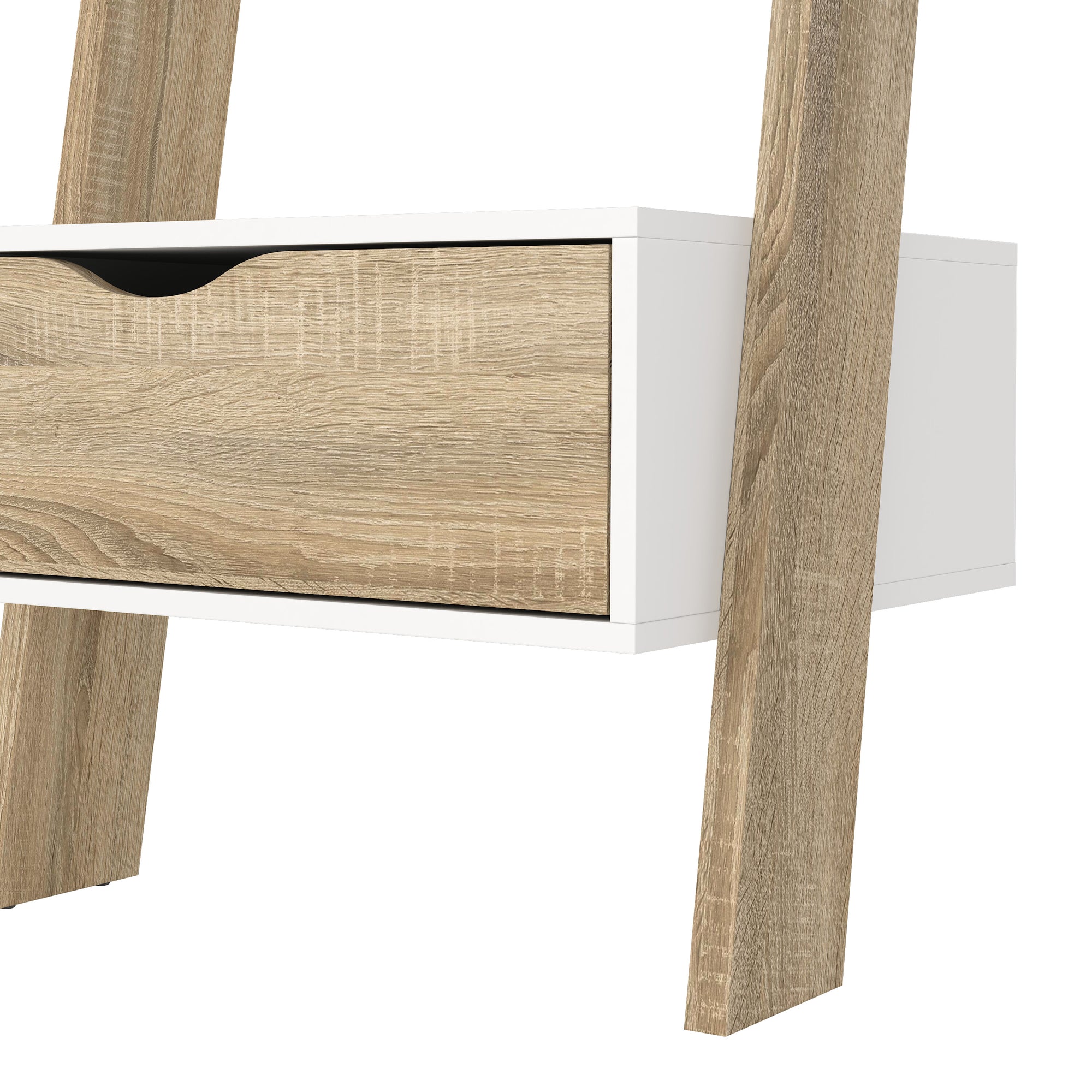 JOROYA | יחידת מדפים ממלמין, עם מגירה ומדפים פתוחים