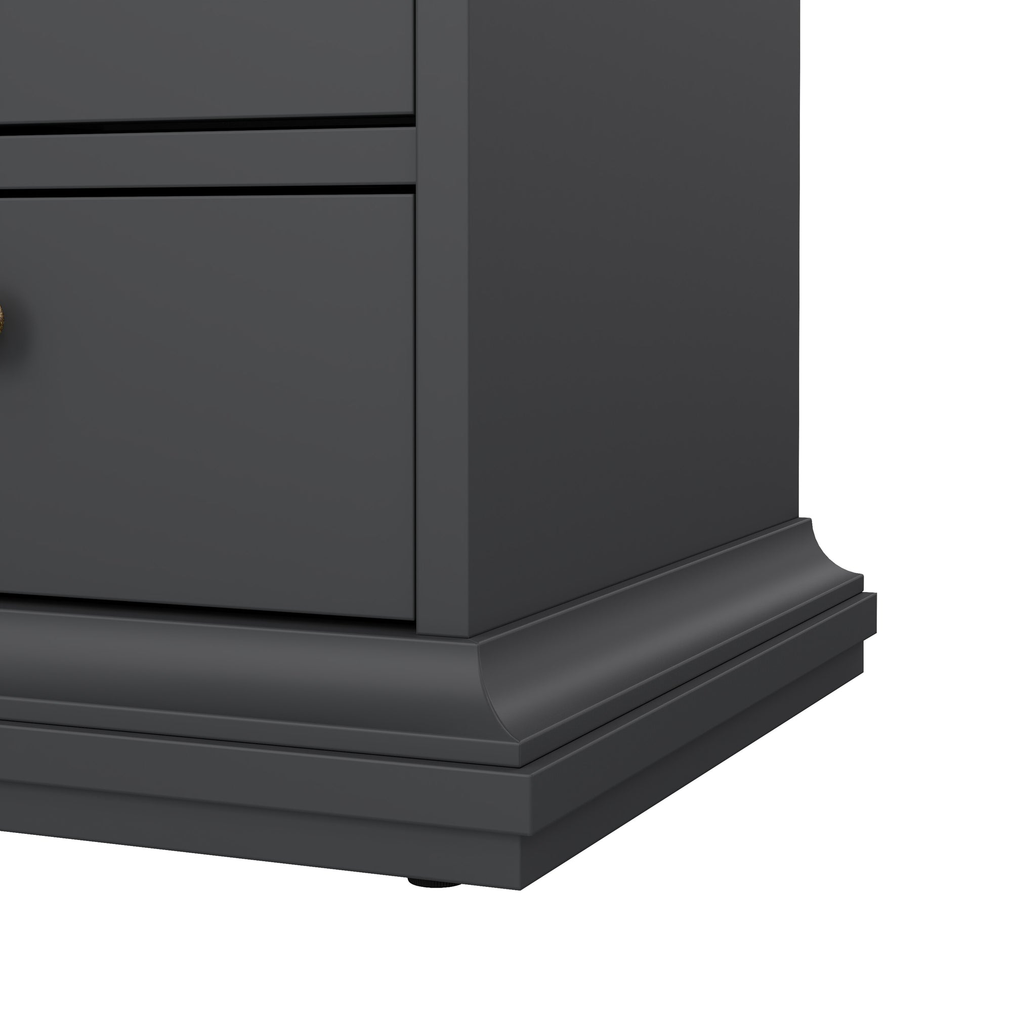 RAGNI | שידת לילה ממלמין 44/40 ס"מ, עם 2 מגירות ומדף פתוח - KUALA