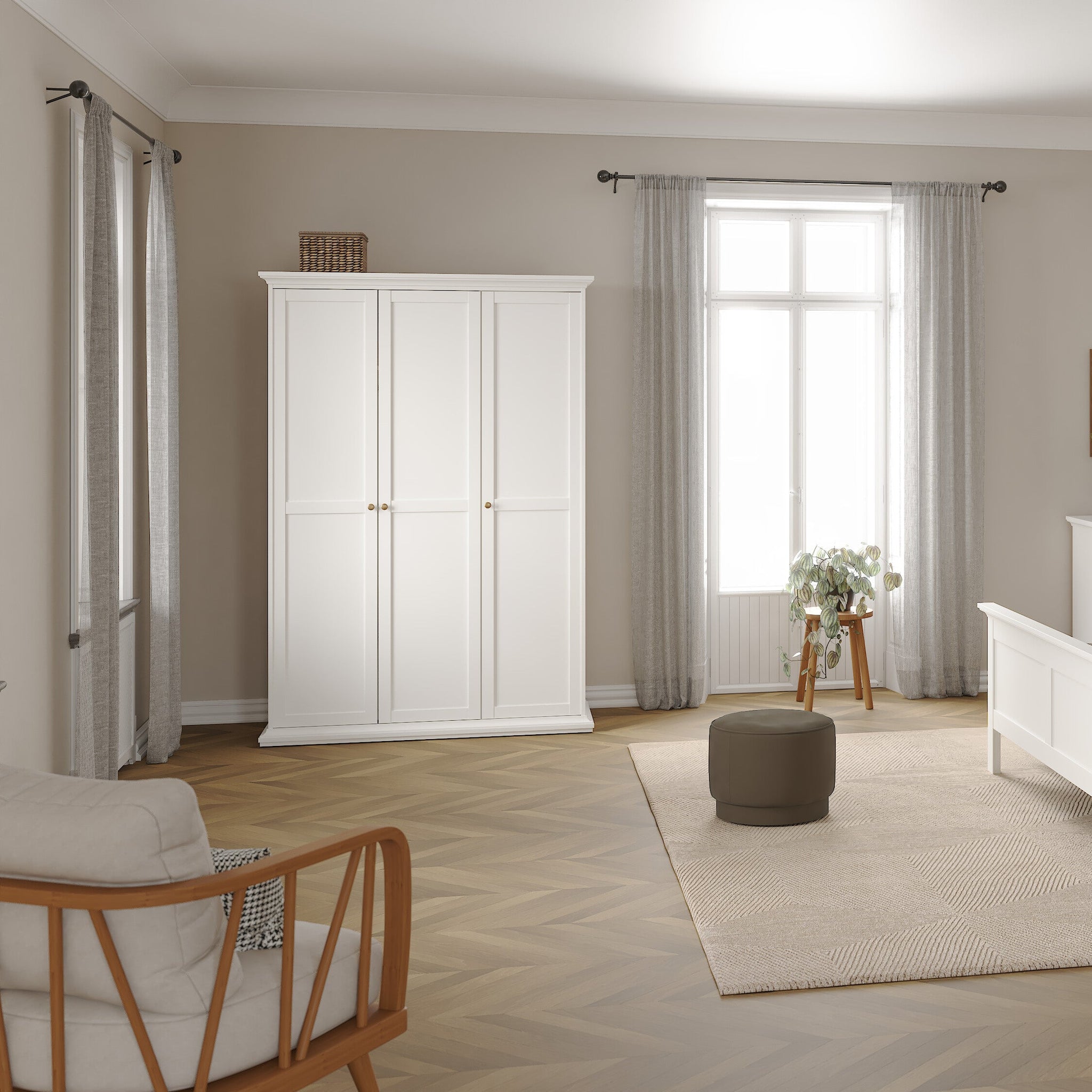 TULONI | ארון 3 דלתות פתיחה בחיפוי מלמין