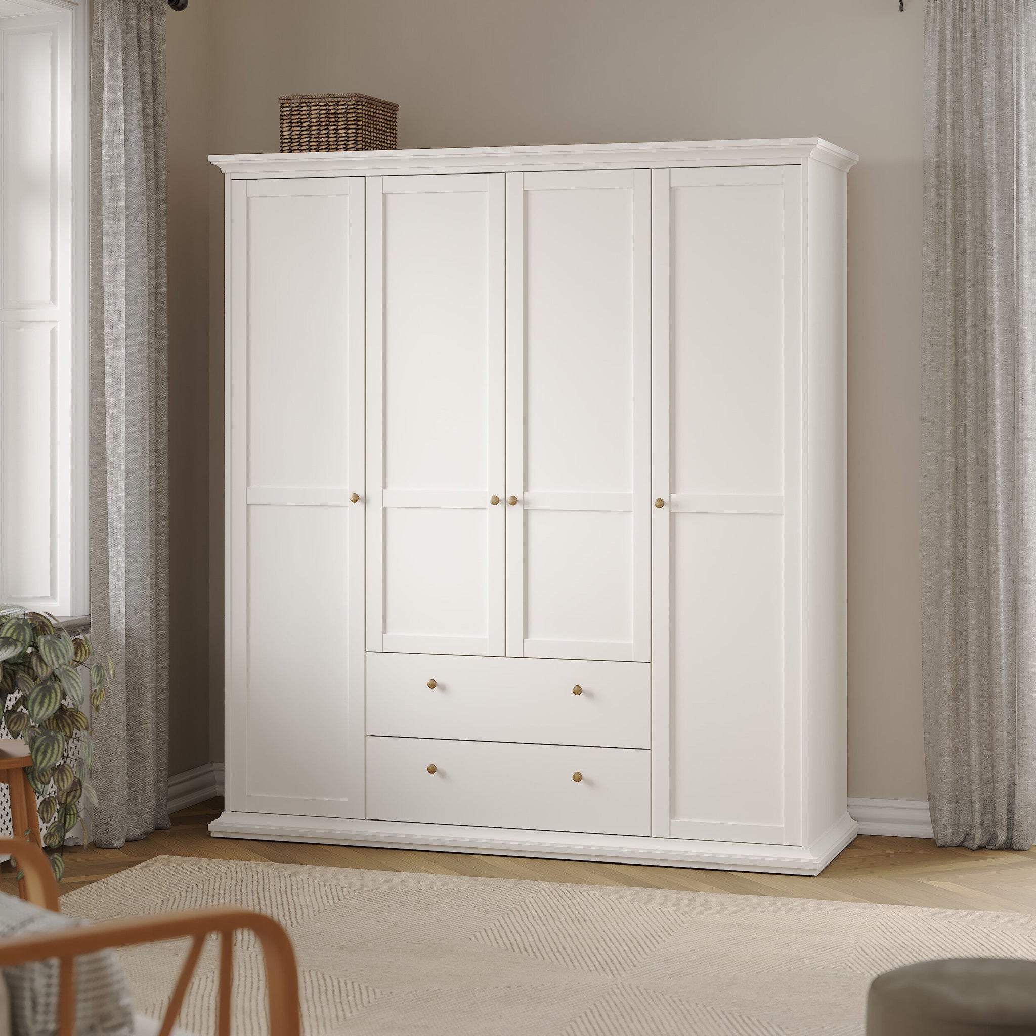 RAMESO | ארון דלתות פתיחה בחיפוי מלמין