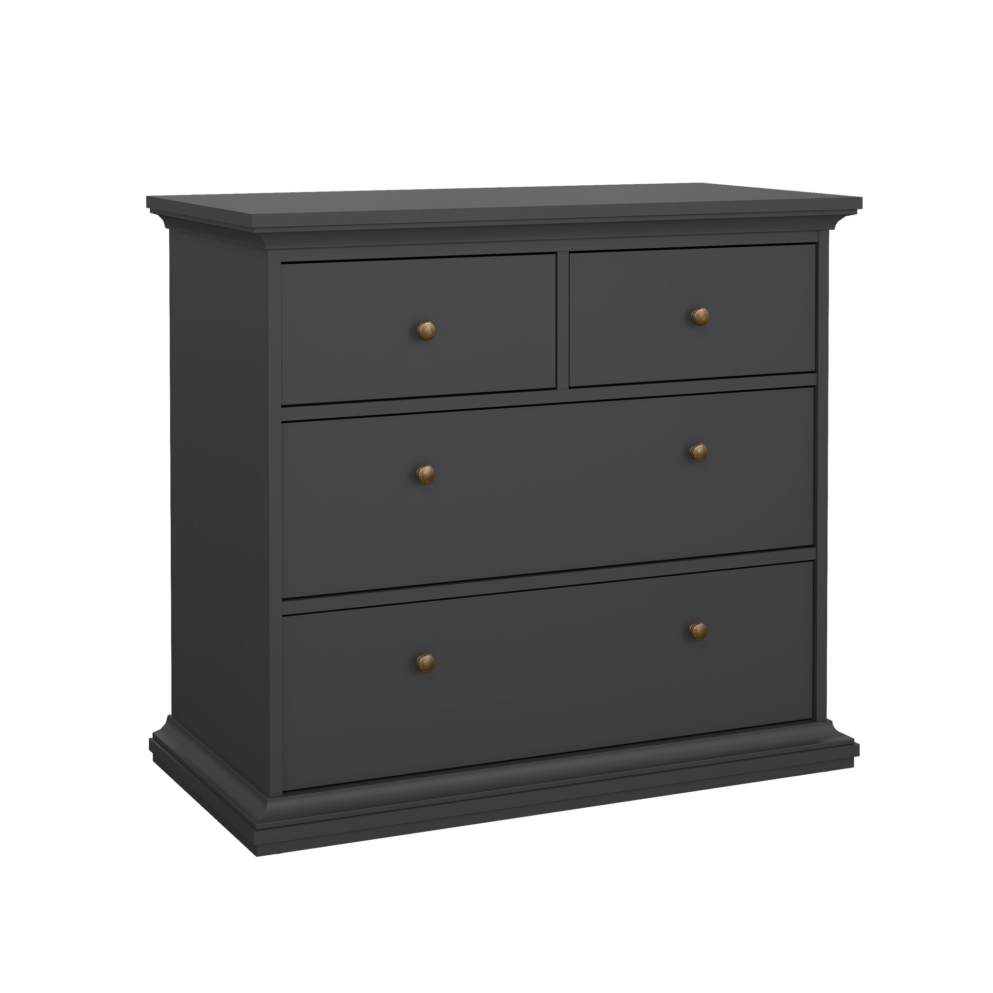 HAKUTI | שידת אחסון ממלמין, עם 4 מגירות