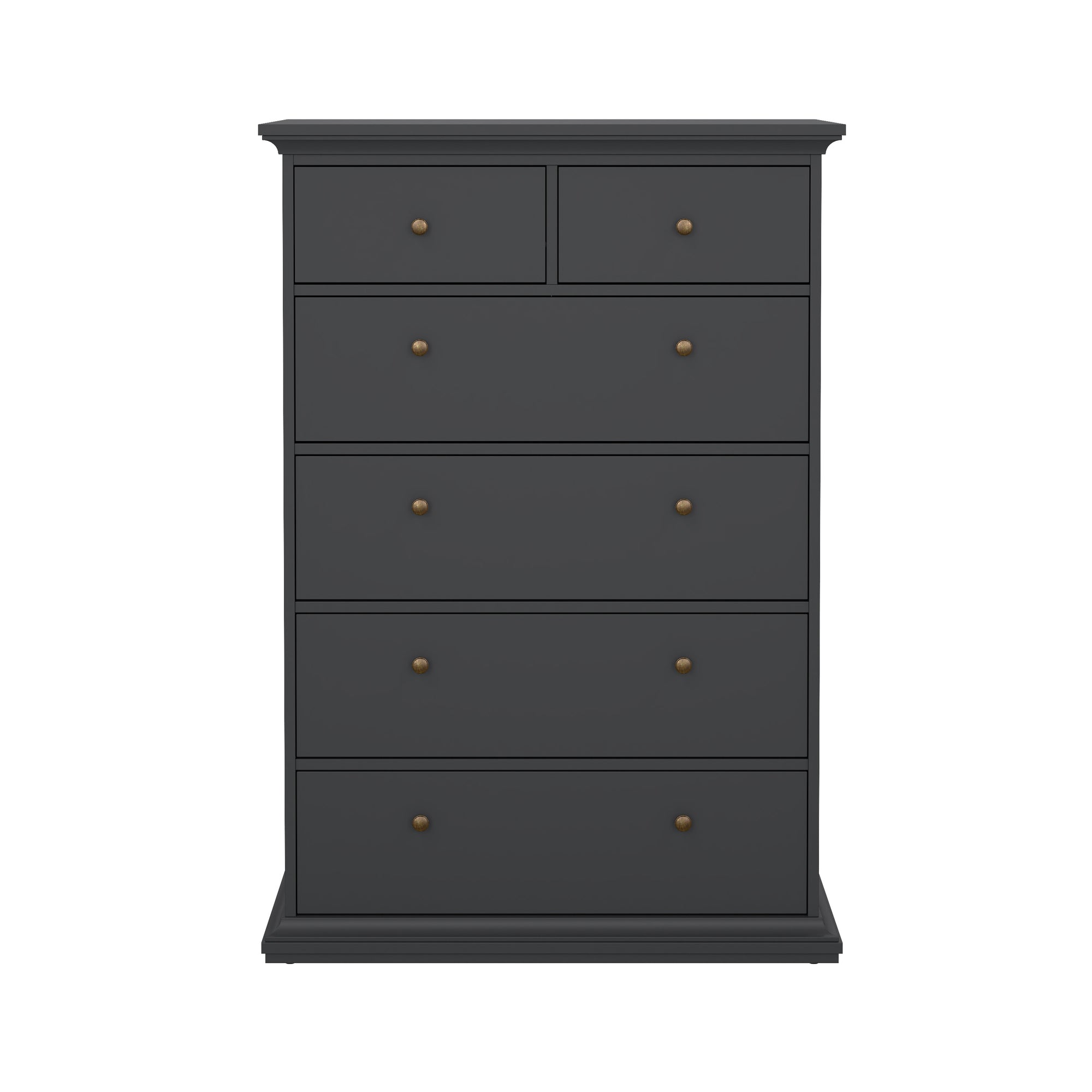 KOREV | שידת אחסון ממלמין, עם 6 מגירות