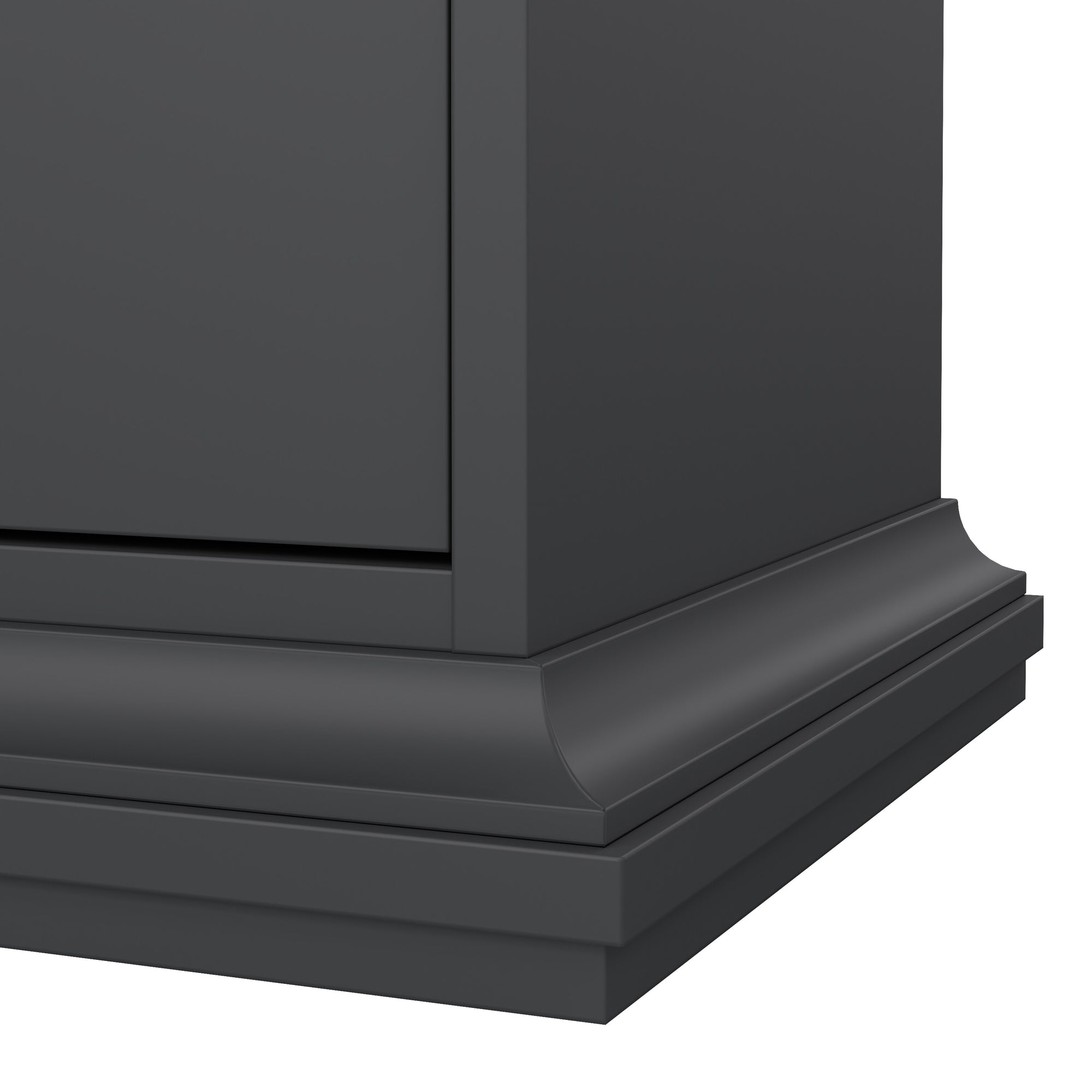 HALDSET | שידת לילה ממלמין 44/40 ס"מ, עם מגירה ומדף סגור