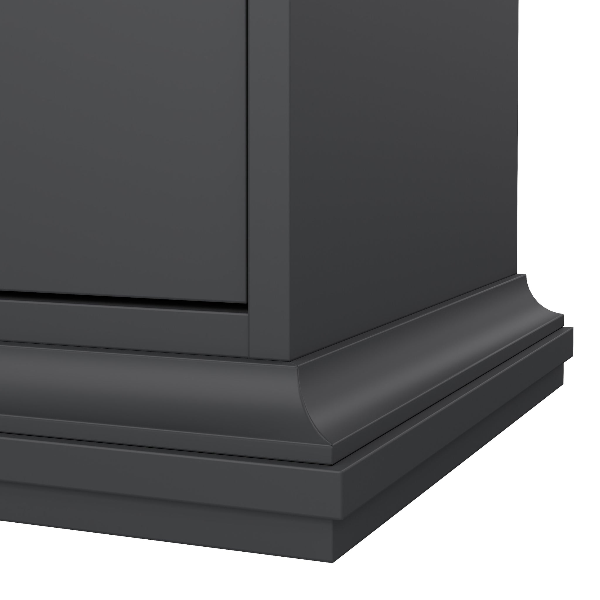 HALDSET | שידת לילה ממלמין 44/40 ס"מ, עם מגירה ומדף סגור