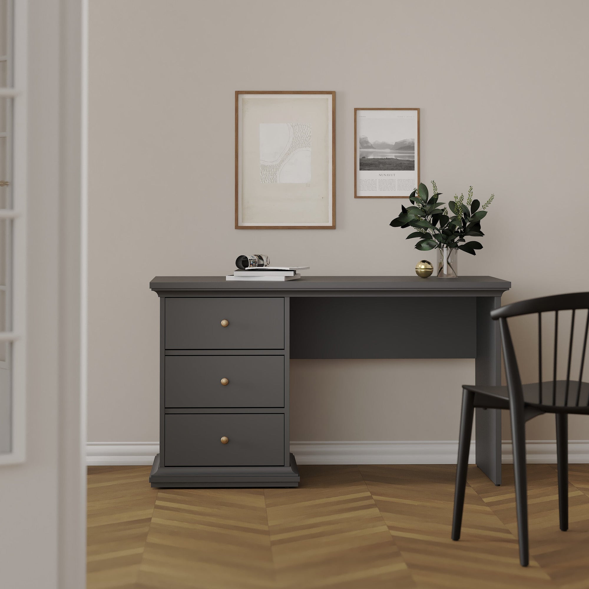 JASPER | שולחן עבודה עם 3 מגירות, 130/61 ס"מ - KUALA