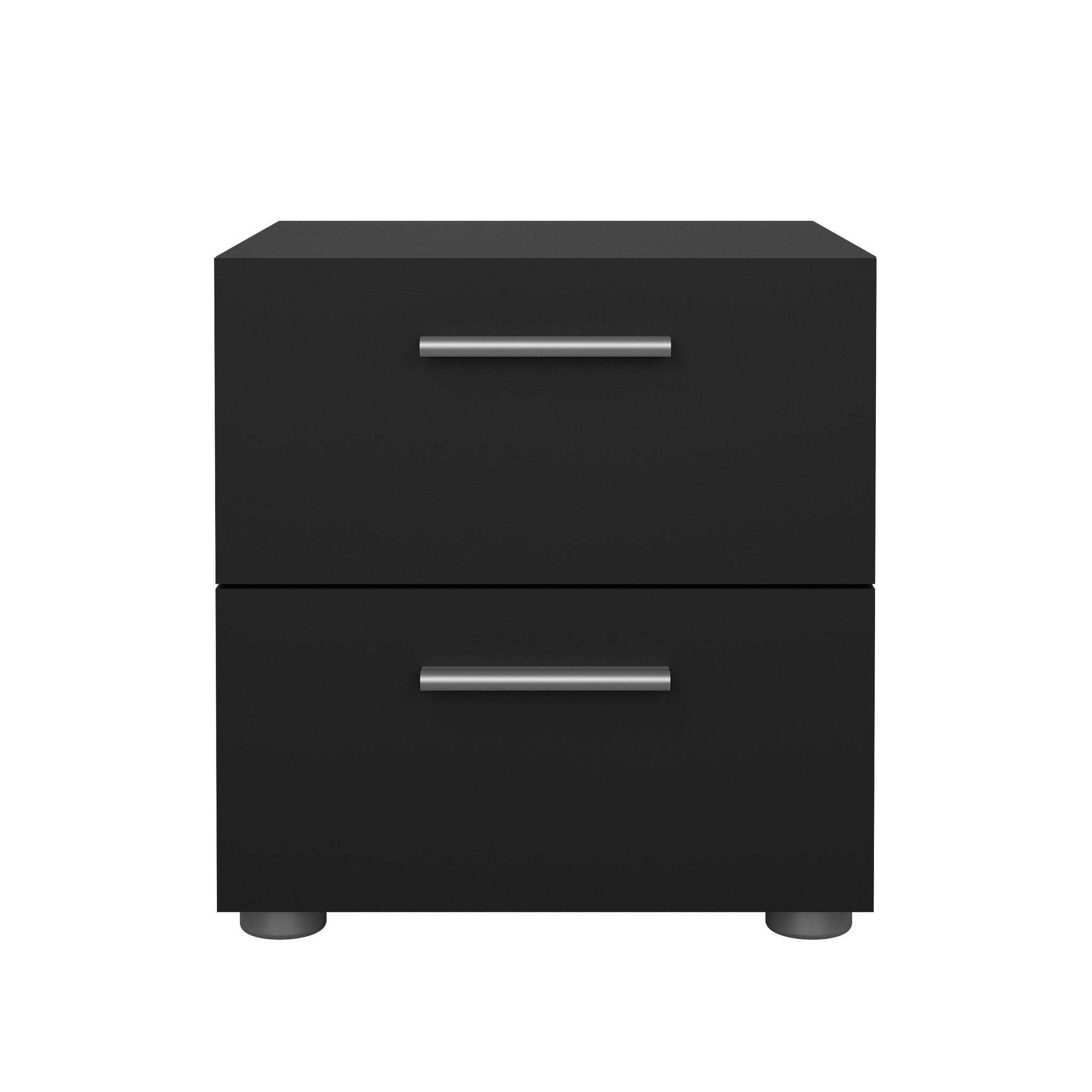 EDDA | שידת לילה ממלמין 40/40 ס"מ, עם מגירות