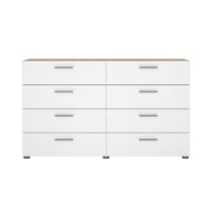 לבן בשילוב עץ טבעי