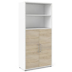 TUBO | יחידת מדפים עם 2 מדפים פתוחים ו-2 דלתות - KUALA