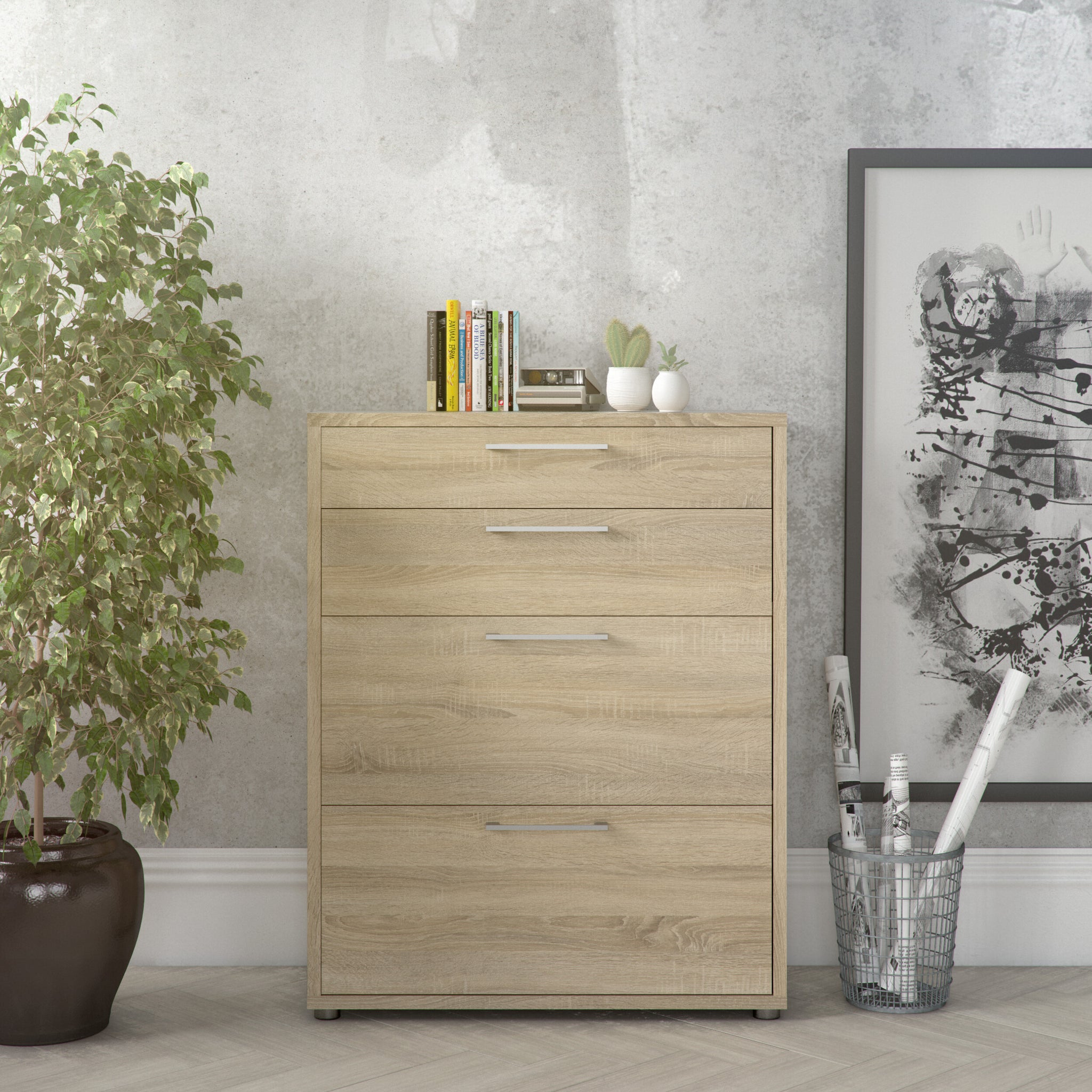 LIKA | יחידת מגירות ממלמין