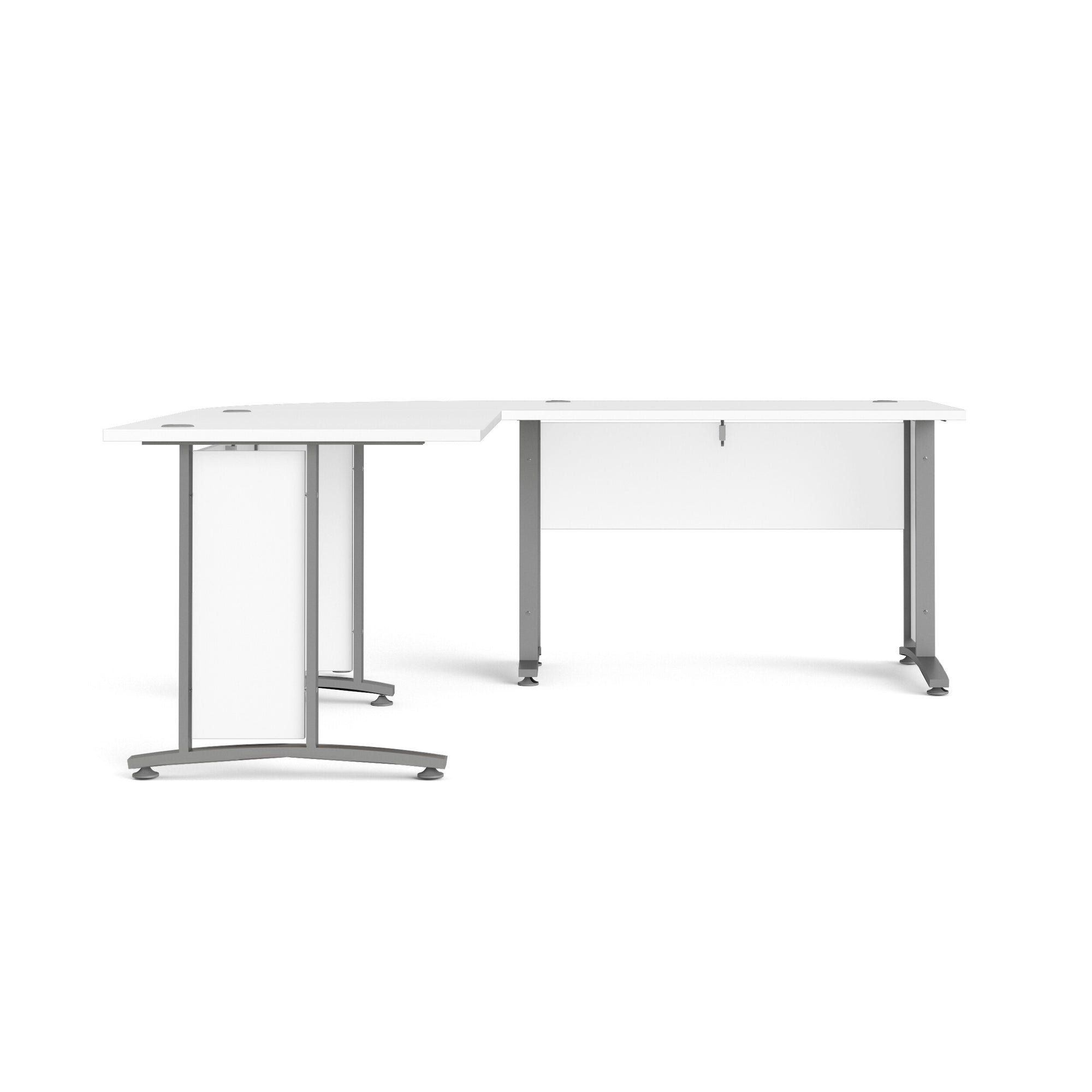 RUSESO | שולחן עבודה פינתי ממלמין ומתכת, 200/200 ס"מ - KUALA