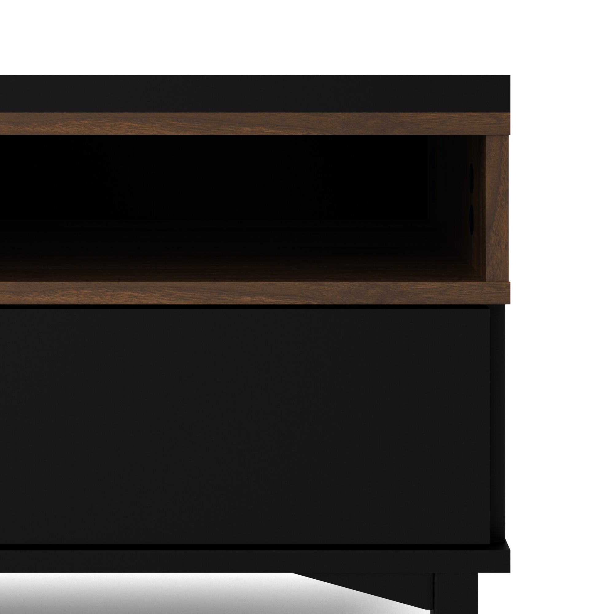 KARISON | מזנון נורדי ממלמין, עם מגירות ומדפים פתוחים וסגורים