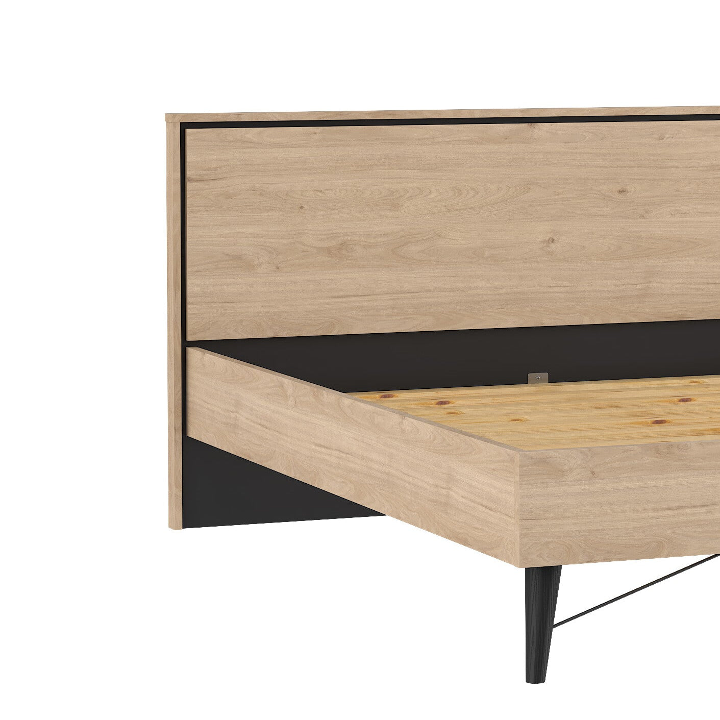 NILSAN | מיטה מינימליסטית מעץ