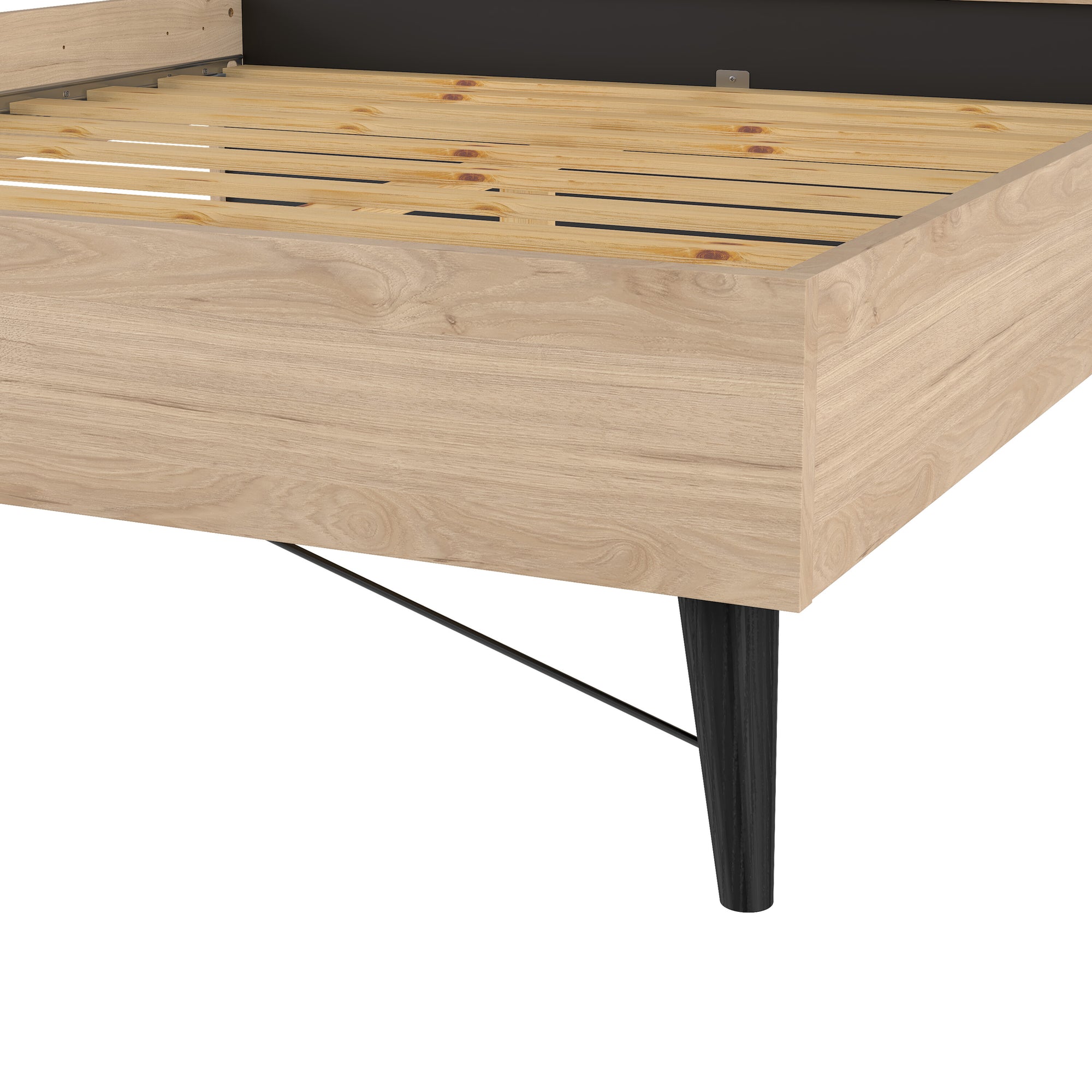 NILSAN | מיטה מינימליסטית מעץ