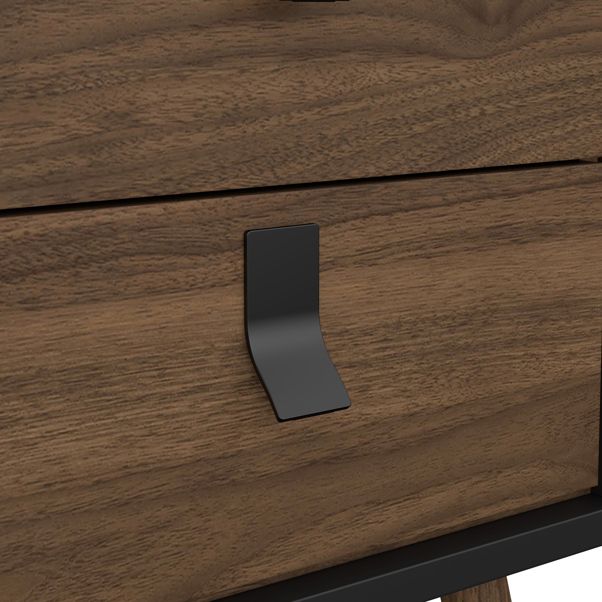 ORVIK | שידת לילה ממלמין 44/40 ס"מ, עם 2 מגירות