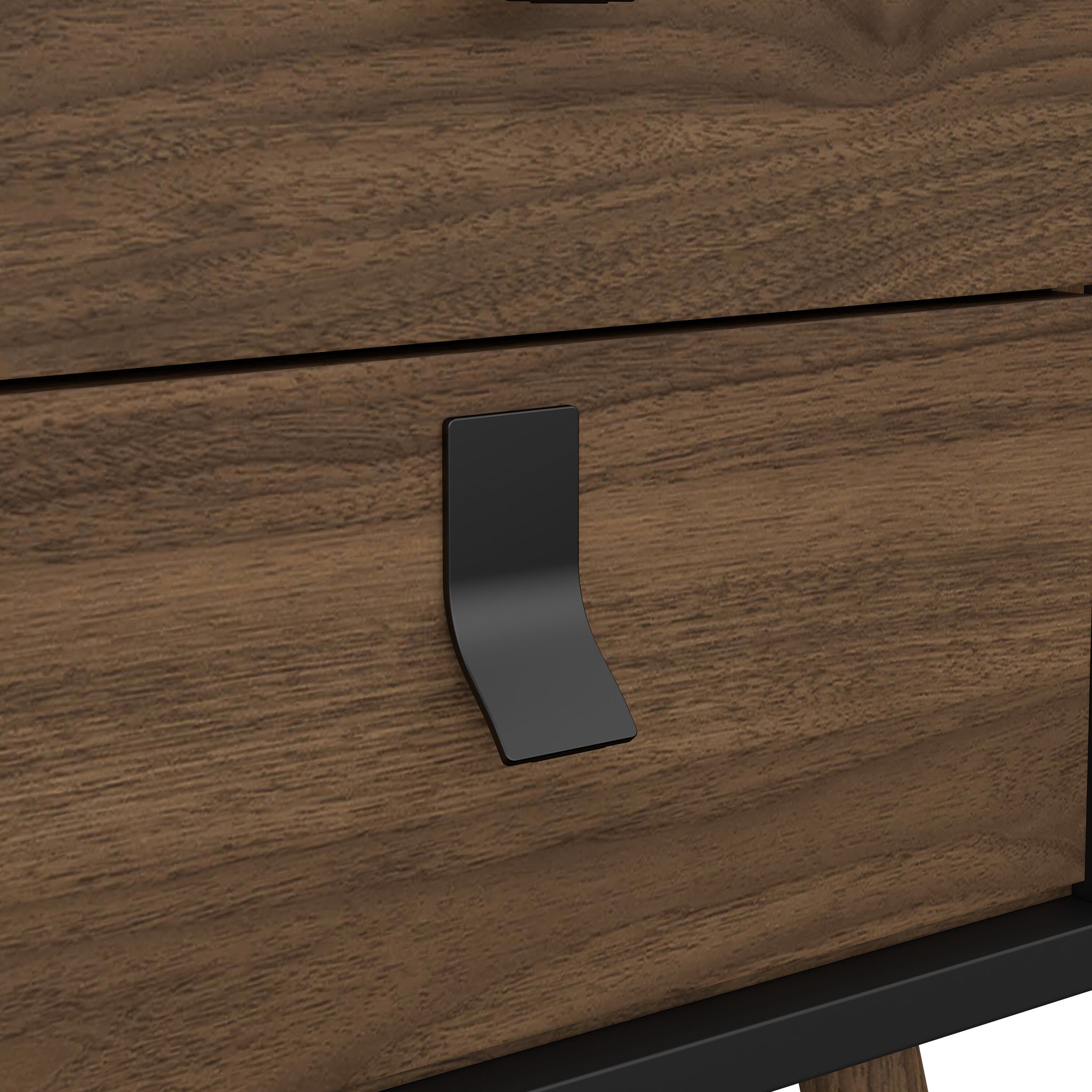 ORVIK | שידת לילה ממלמין 44/40 ס"מ, עם 2 מגירות