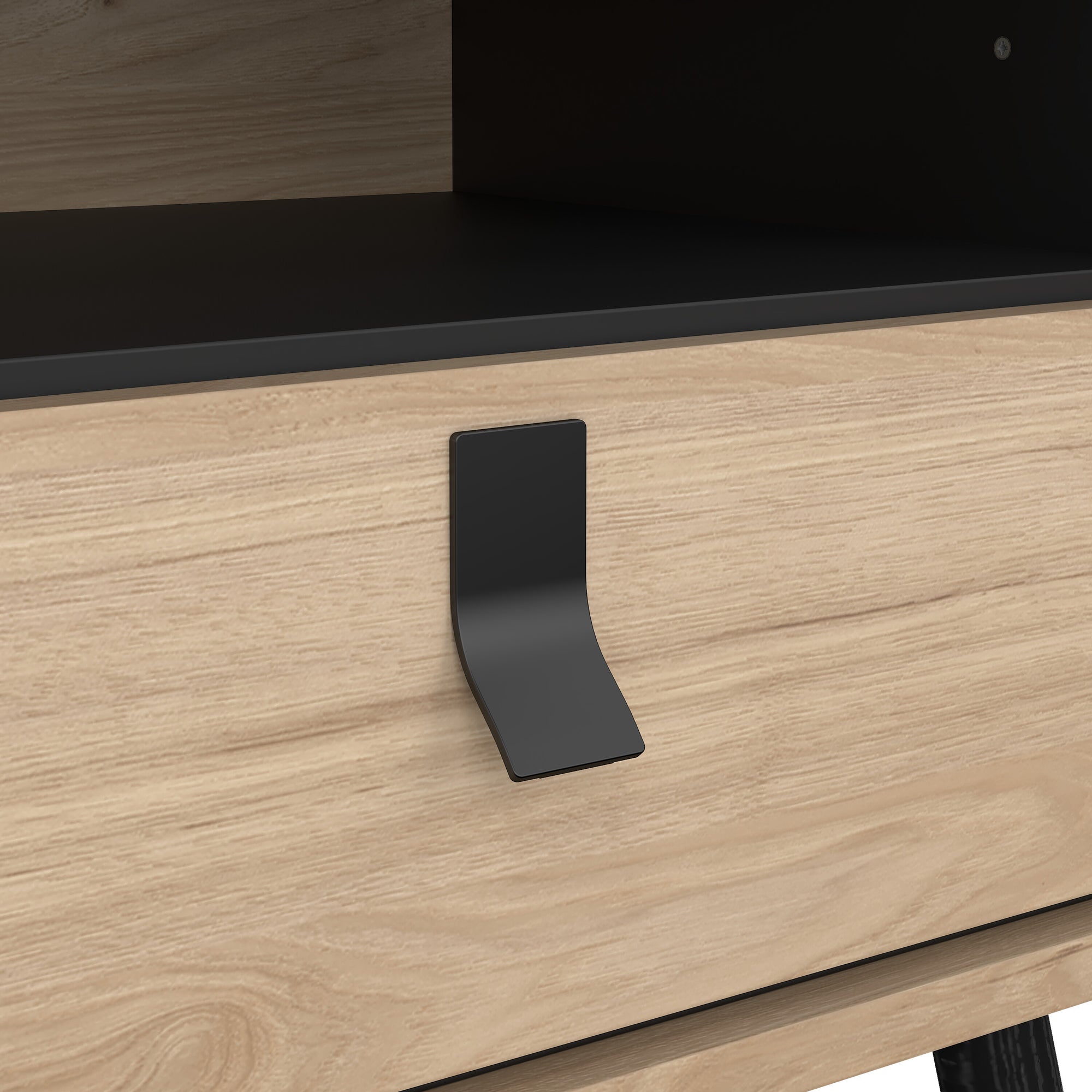 IGANUR | שידת לילה ממלמין 54/40 ס"מ, עם מגירה ומדף פתוח