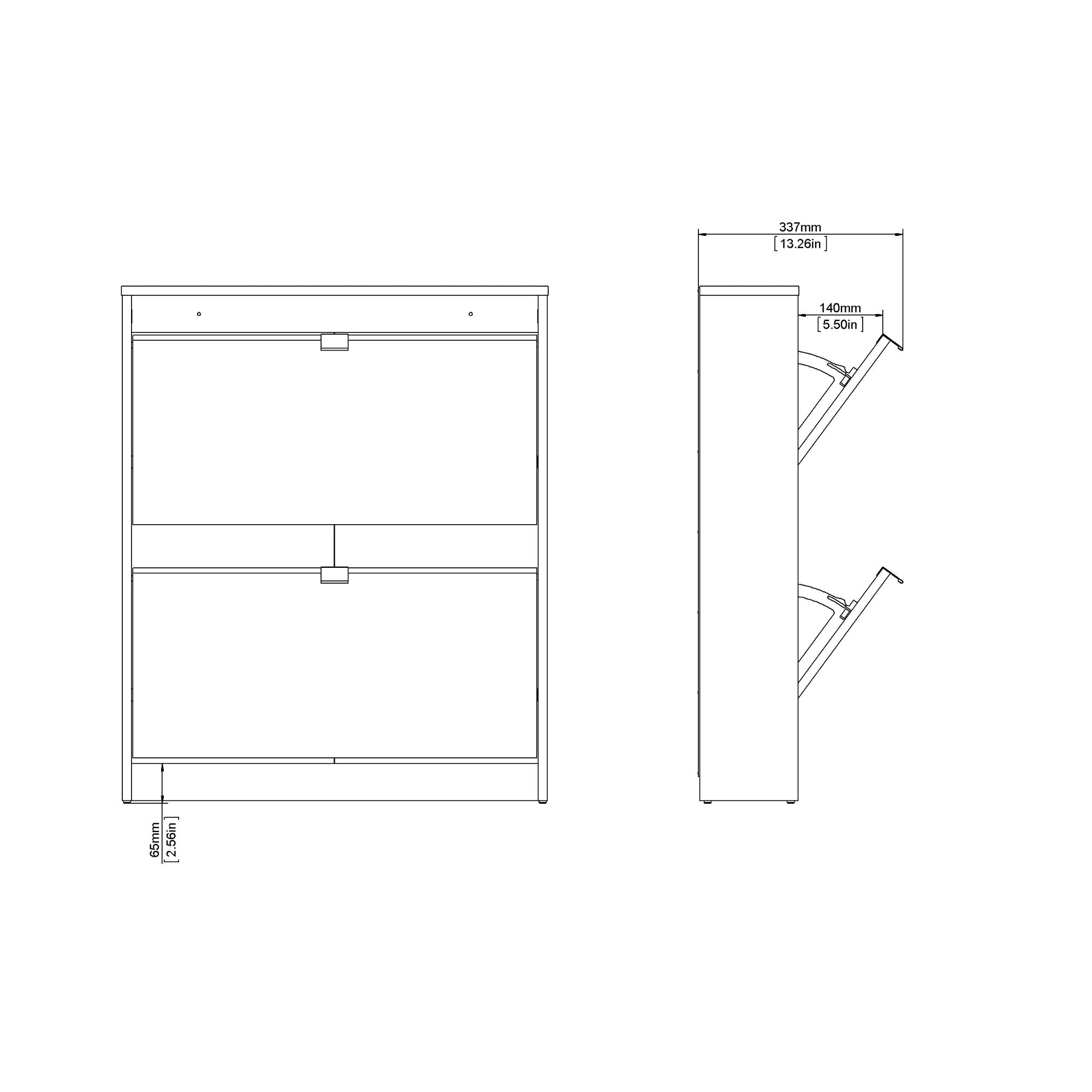 SIGRAL | ארון נעליים ממלמין