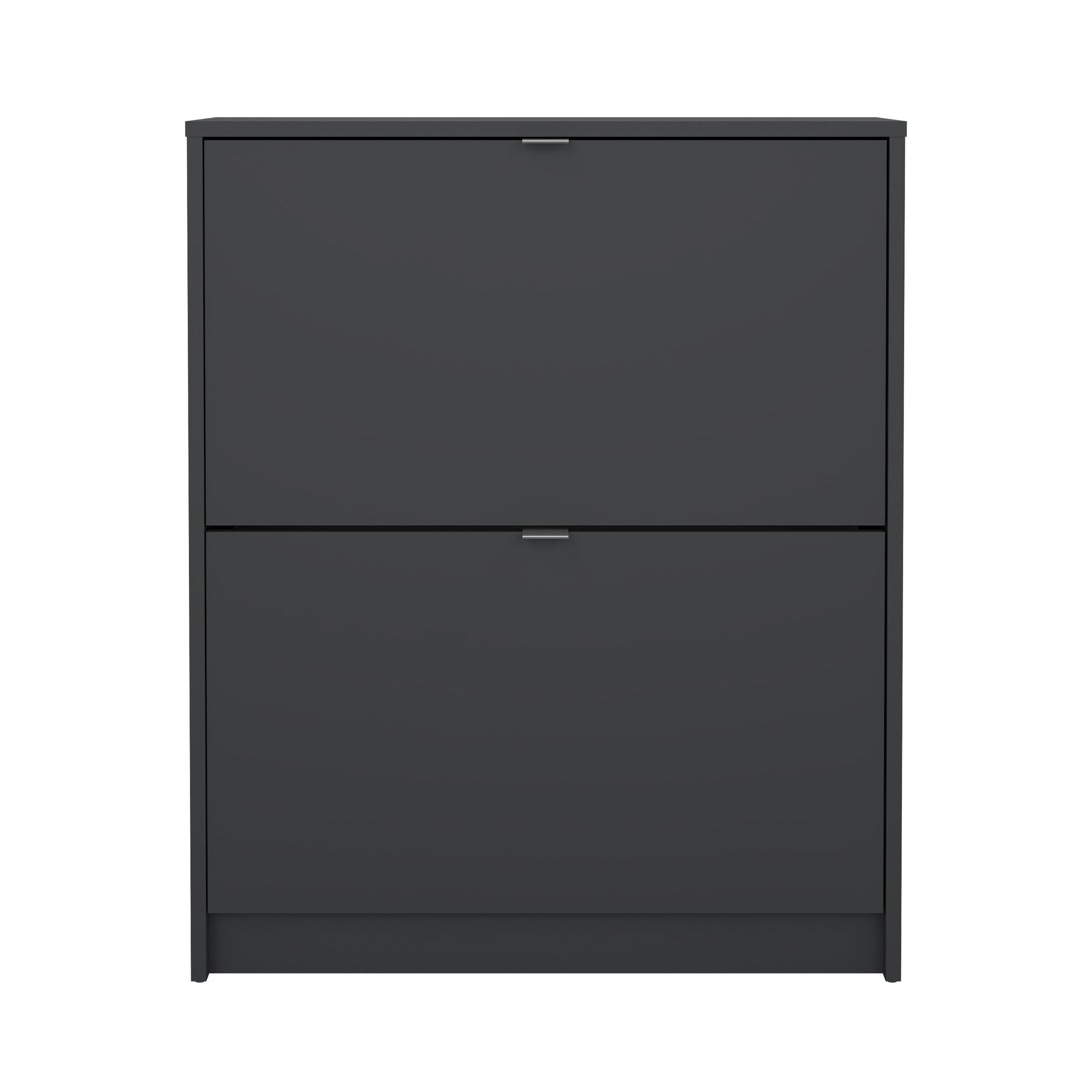 RUNIK | ארון נעליים ממלמין, עם מדפים כפולים