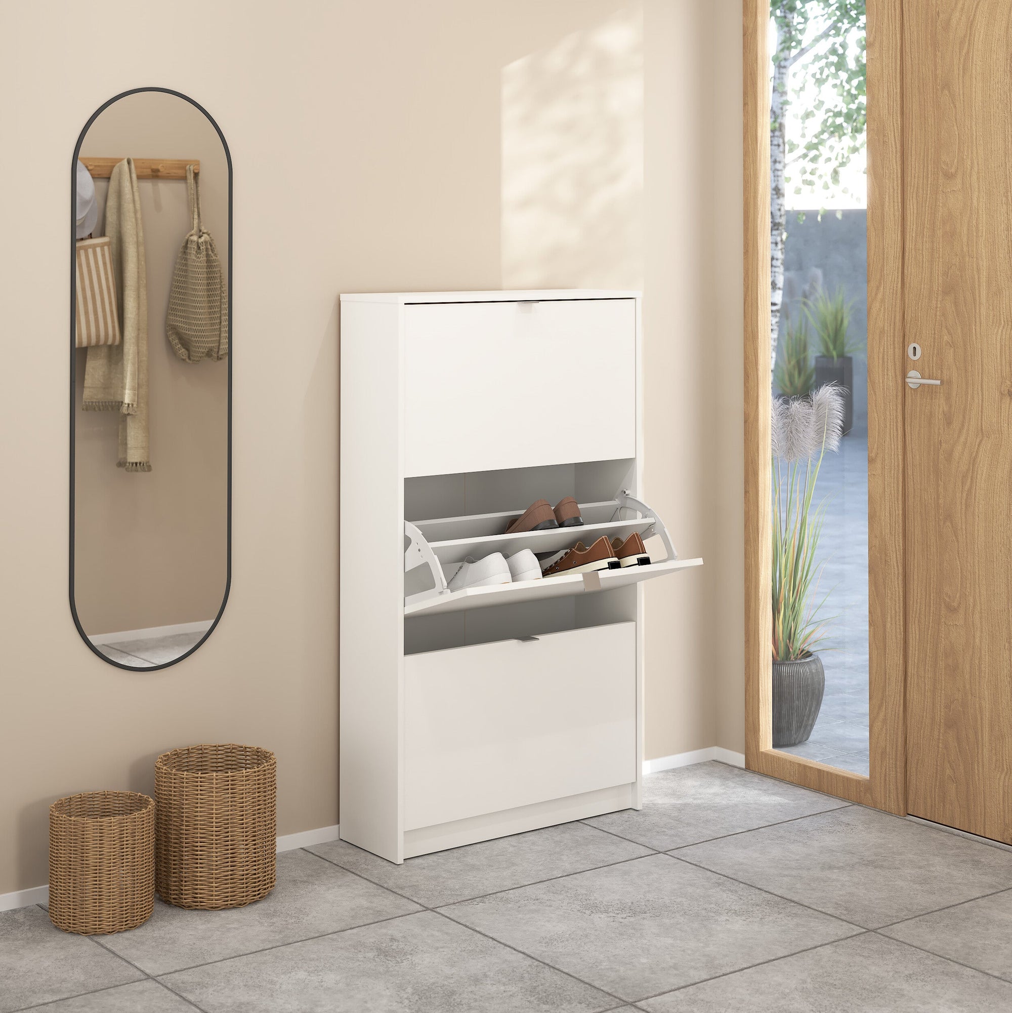 ELDROOS | ארון נעליים מלמין