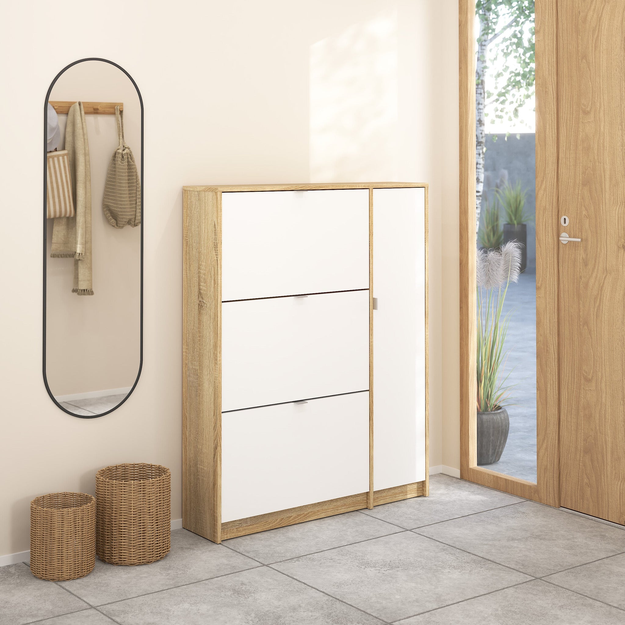 SOLVEVA | ארון נעליים ממלמין