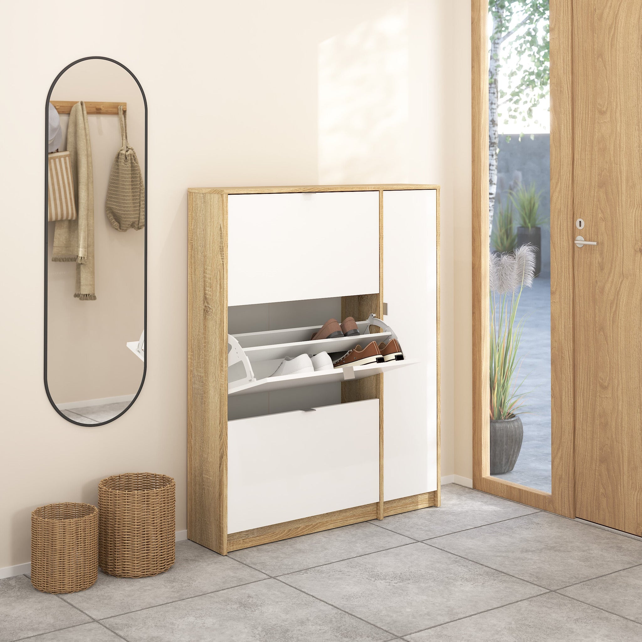 SOLVEVA | ארון נעליים ממלמין