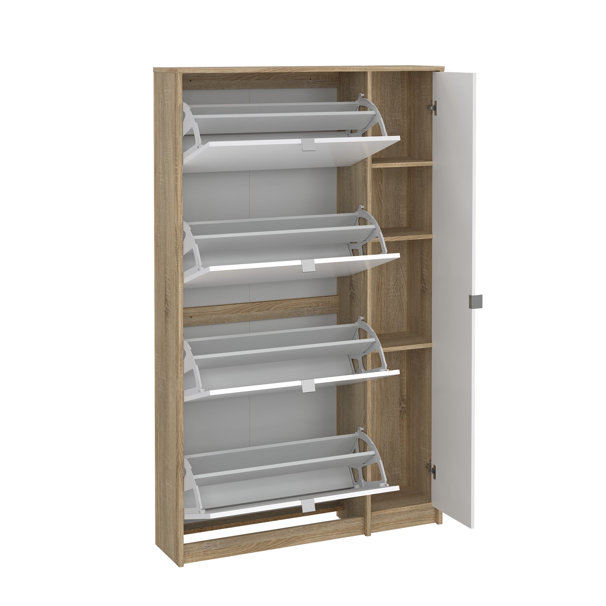 SIGRO | ארון נעליים ממלמין בשילוב מראה - KUALA