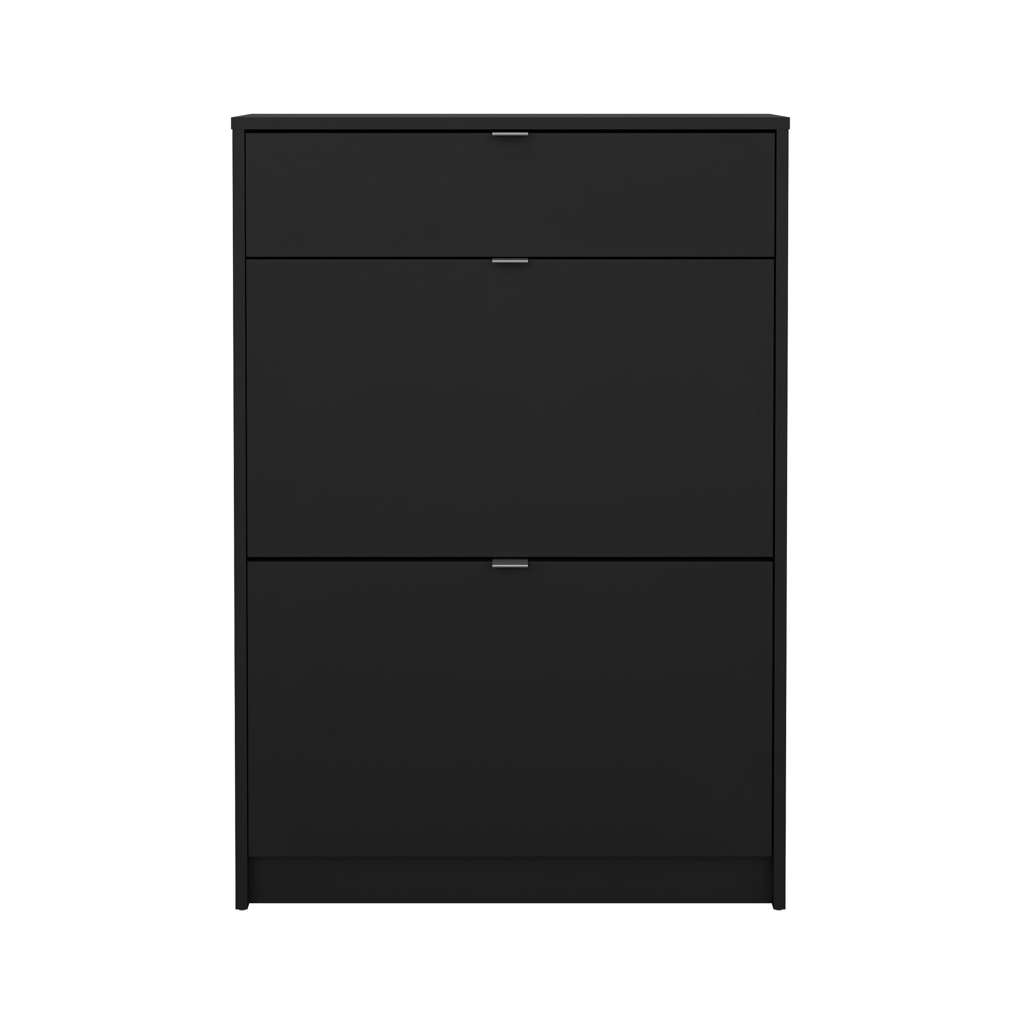 DAGLU | ארון נעליים מלמין עם מגירה ומדפים כפולים