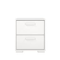 לבן עם ידיות לבנות