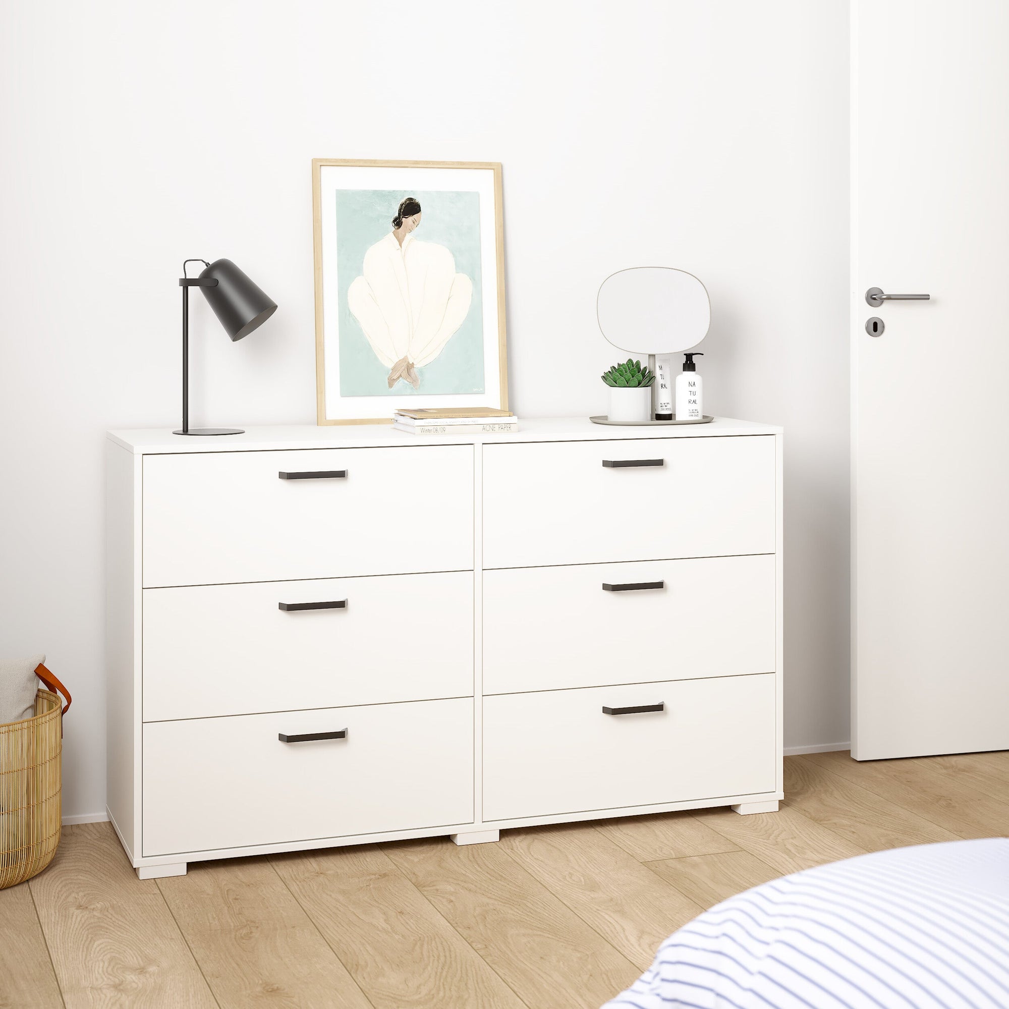 CANYON | קומודה ממלמין עם 6 מגירות - KUALA