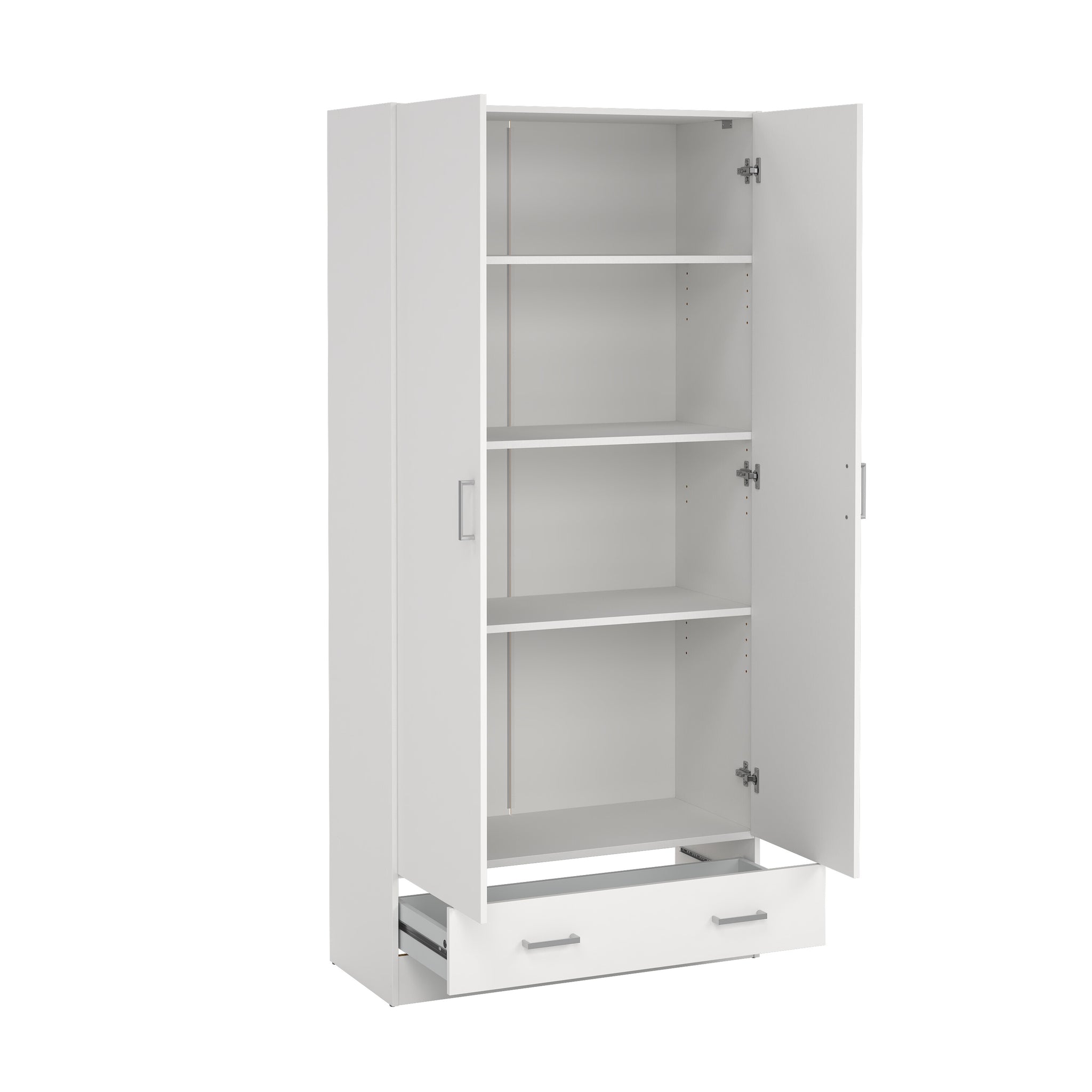 JORV | ארון פתיחה 2 דלתות ומגירה, בחיפוי מלמין