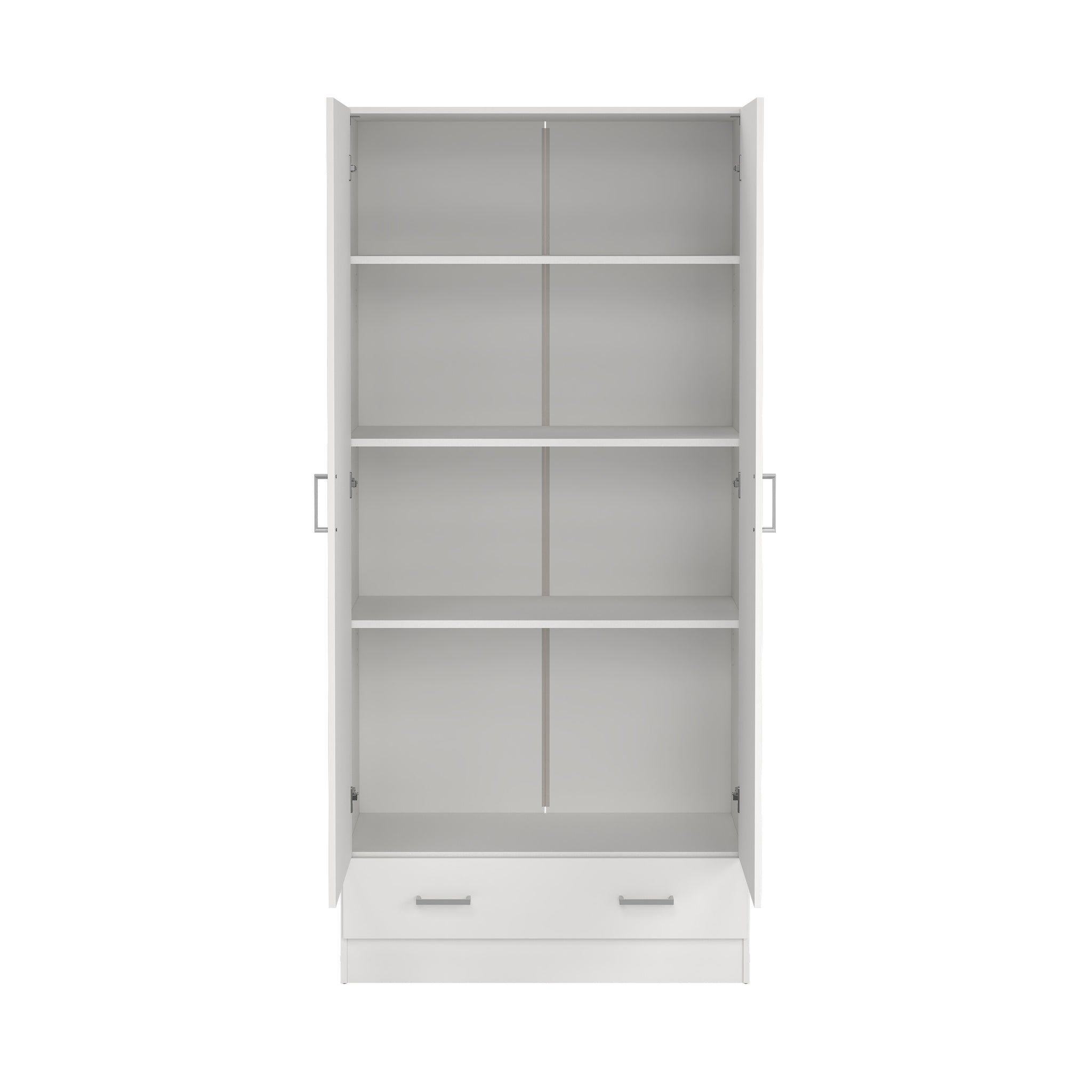 JORV | ארון פתיחה 2 דלתות ומגירה, בחיפוי מלמין