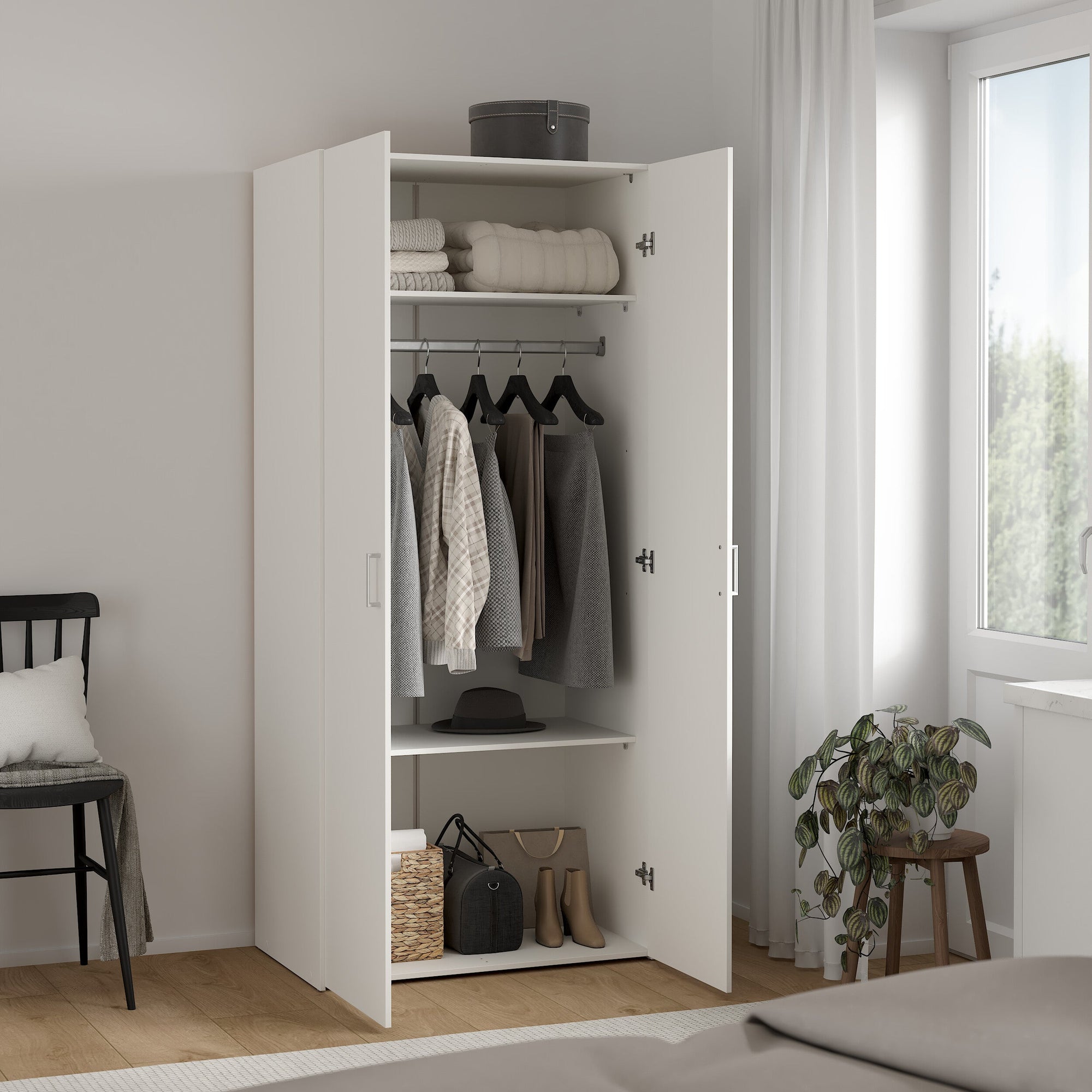 DAGHA | ארון דלתות פתיחה בחיפוי מלמין