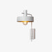 תמונה מזווית מספר 1 של המוצר CDIZ | מנורת קיר מעוצבת בגוון לבן וזהב