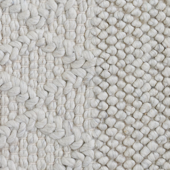 MICHIGAN | שטיח צמר קלוע בגוון אפור