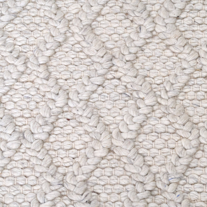 MICHIGAN | שטיח צמר קלוע בגוון אפור