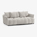תמונה מזווית מספר 7 של המוצר FOMA | ספה תלת-מושבית עם תיפורי ריבועים
