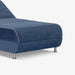 תמונה מזווית מספר 3 של המוצר REY | מיטה וחצי מתכווננת חשמלית בגוון כחול, עם תיפורי קדר