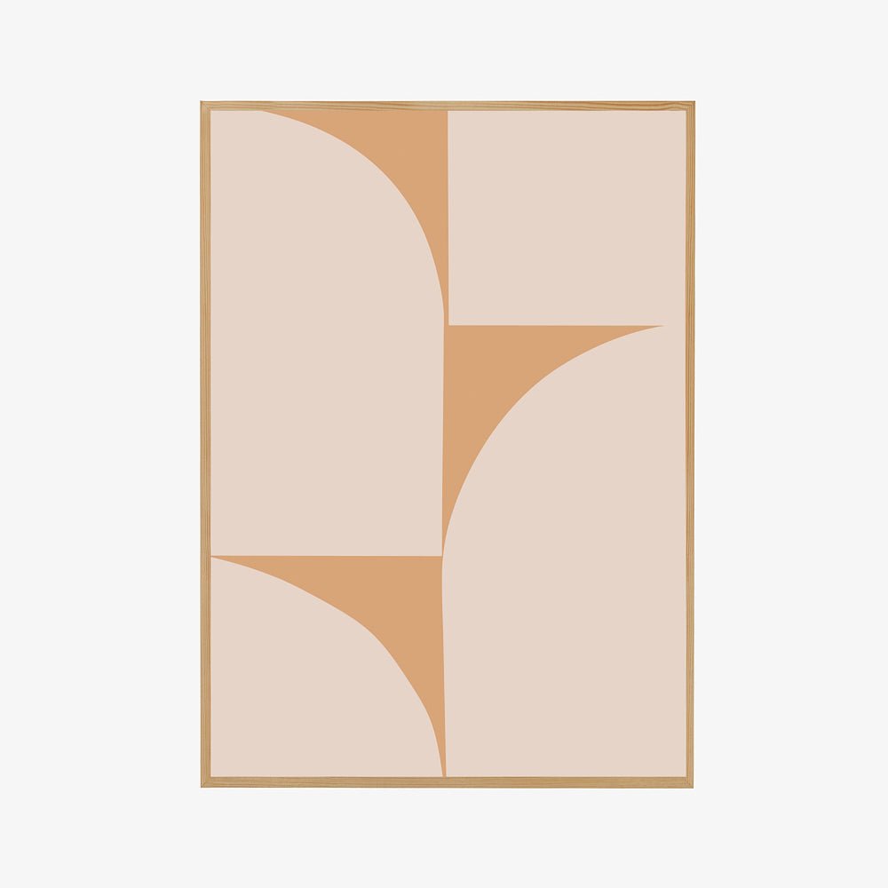 VORIMIX | פרינט דיגיטלי במסגרת עץ מלא