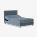 תמונה מזווית מספר 1 של המוצר VADER | מיטה וחצי מתכווננת חשמלית, עם גב מיטה בתיפורי מעוינים