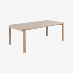 IAGO | שולחן אוכל מלבני 200/100 ס"מ, נפתח ל-300 ס"מ עד 14 סועדים