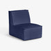 תמונה מזווית מספר 9 של המוצר DAVIAN | כורסא בעיצוב נורדי מרופדת בבד בוקלה