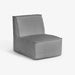 תמונה מזווית מספר 10 של המוצר DAVIAN | כורסא בעיצוב נורדי מרופדת בבד בוקלה