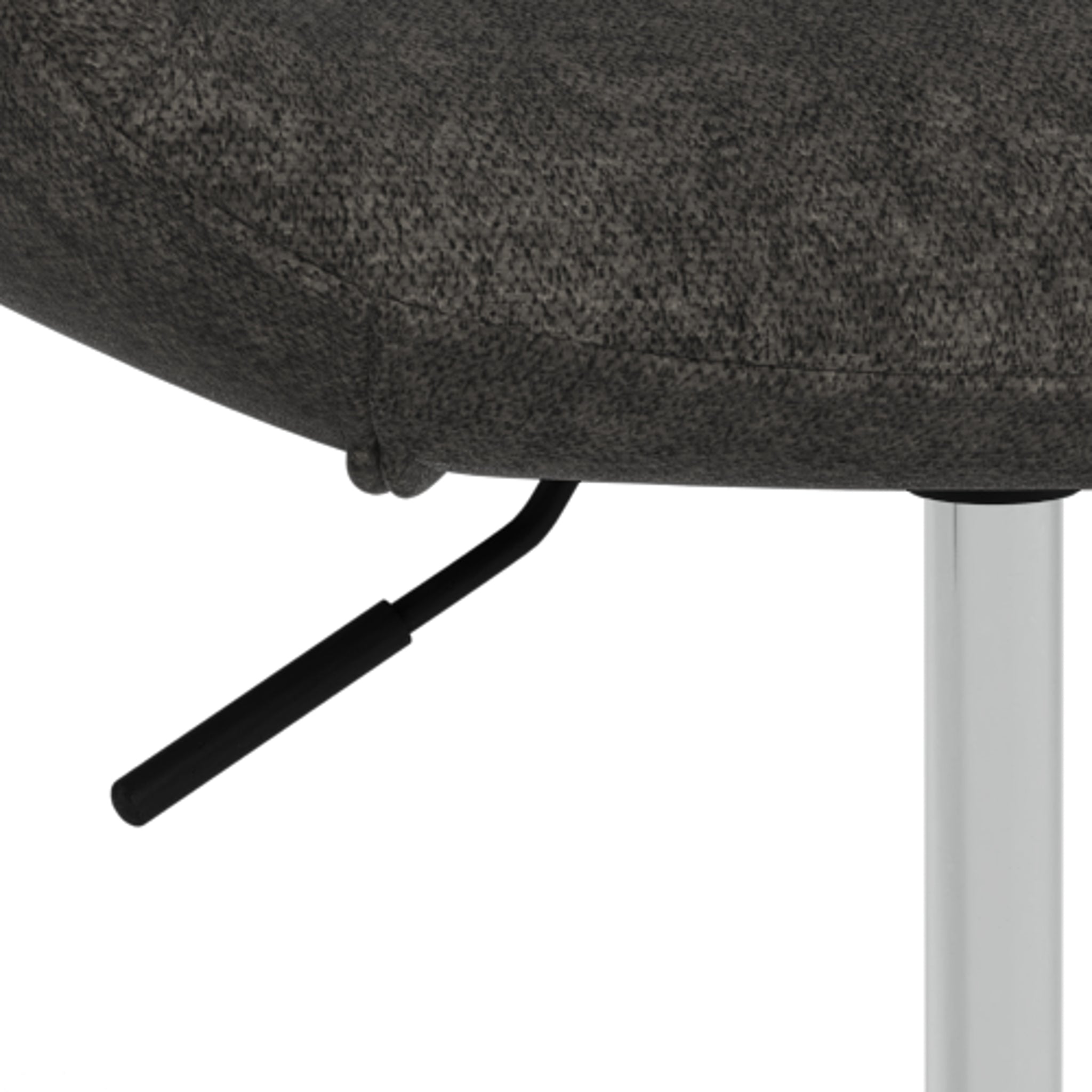 WEST | כיסא משרדי עם גלגלים מרופד בבד אריג - KUALA