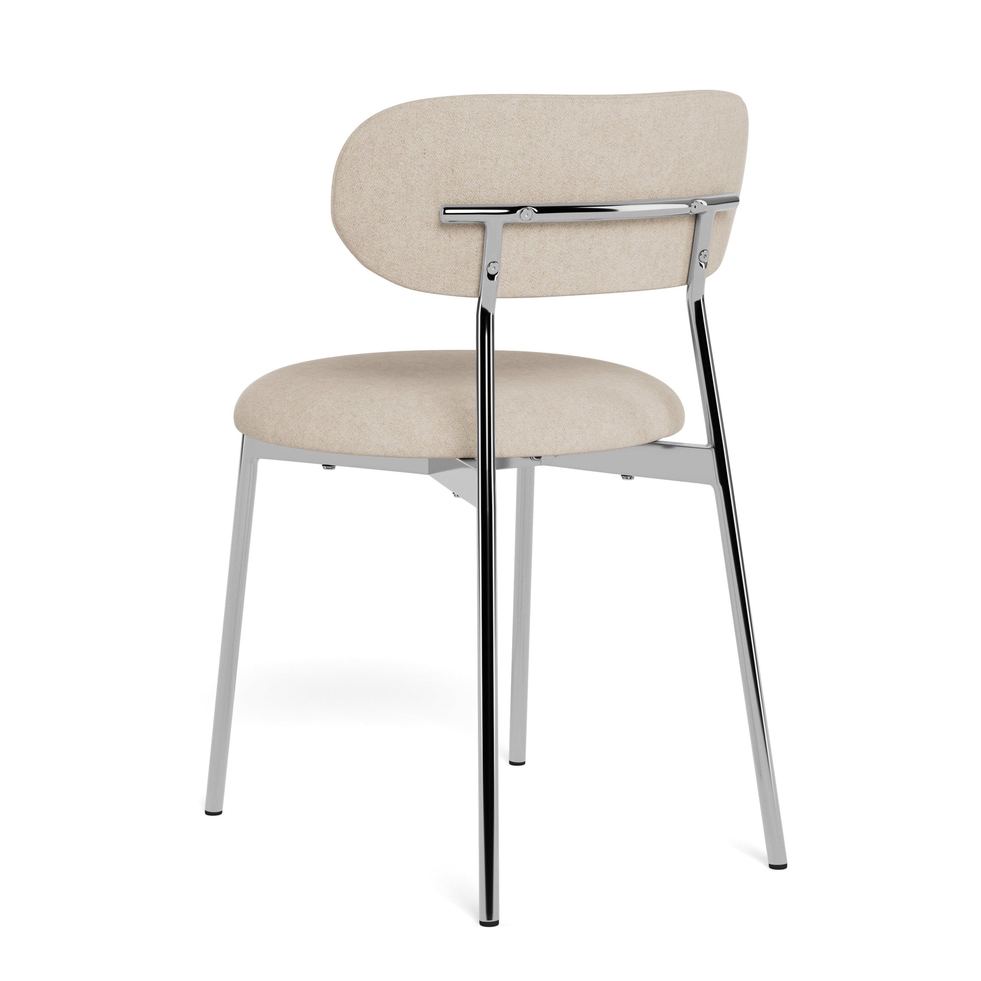 ALTO | כיסא מרופד בבד אריג בשילוב מתכת