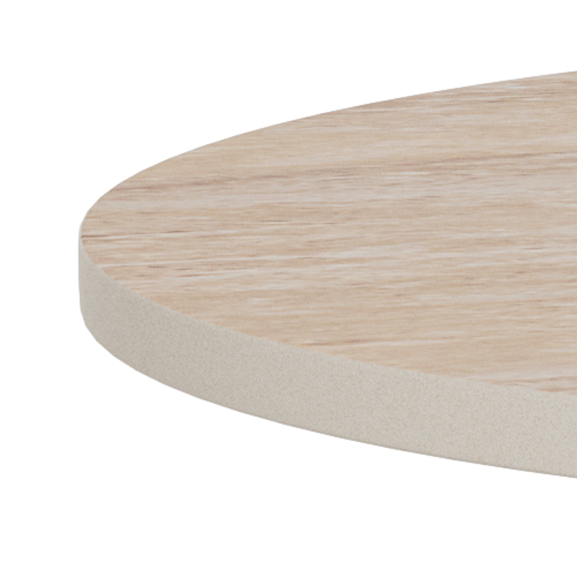 KIZENI | שולחן צד עגול מקרמיקה ומתכת, קוטר 45 ס"מ - KUALA